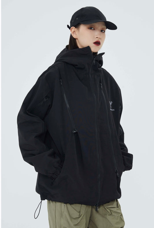 Black Air x GoreTex Raincoat