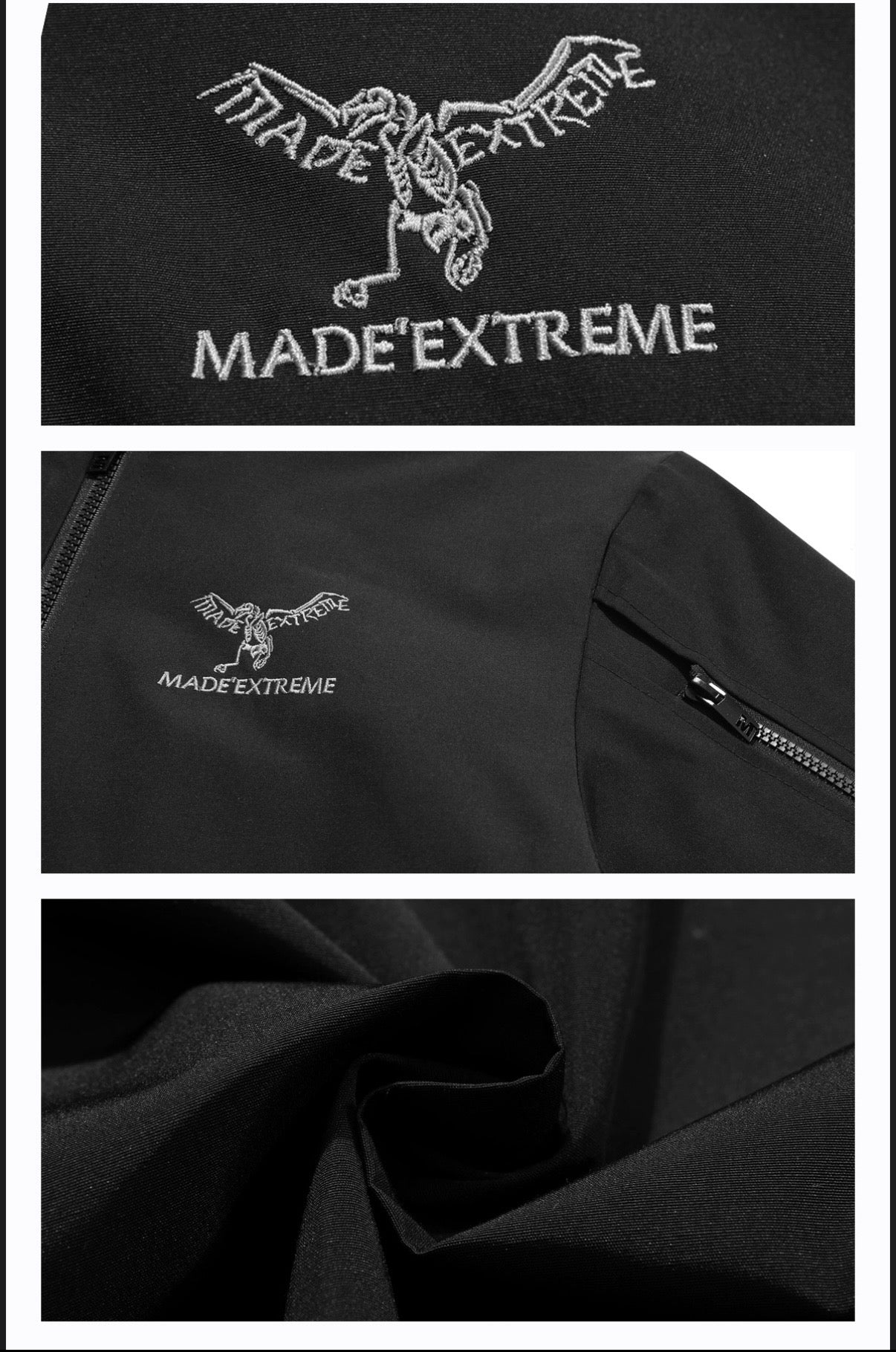 Black Air x GoreTex Raincoat